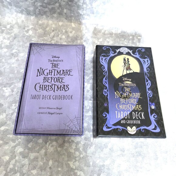 NWOT Nightmare Before Christmas Tarot Deck & Guidebook - Picture 2 of 3